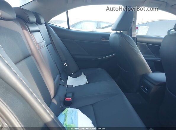 JTHBA1D29J5083244 2018 LEXUS IS 300 Gray VIN კოდის სტიკერის ხედი