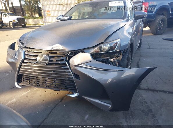 JTHBA1D29J5083244 2018 LEXUS IS 300 Gray უკანა სალონის ხედი