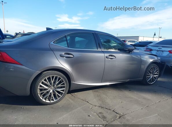 JTHBA1D29J5083244 2018 LEXUS IS 300 Gray სალონის 360-გრადუსიანი ხედი