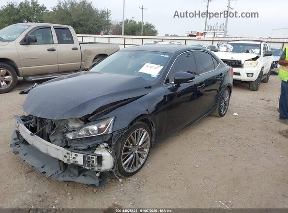 JTHBA1D2XH5044009 2017 LEXUS IS 200T Black Передня ліва чверть