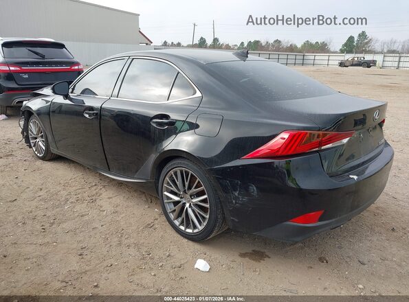 JTHBA1D2XH5044009 2017 LEXUS IS 200T Black Задня ліва чверть