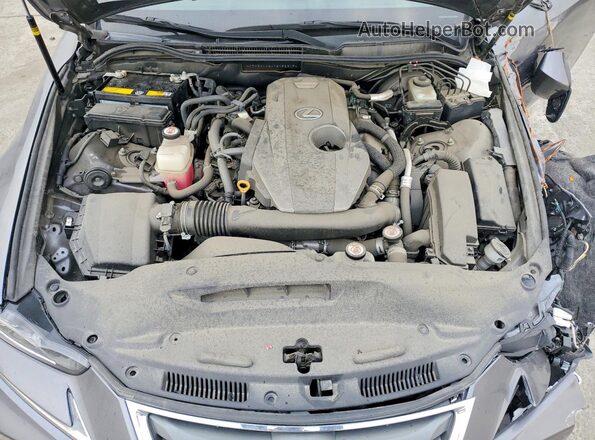 JTHBA1D2XK5098319 2019 LEXUS IS Gray უკანა სალონის ხედი