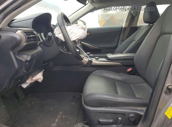 JTHBA1D2XK5098319 2019 LEXUS IS Gray წინა სალონის ხედი