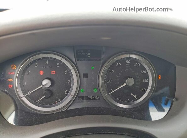 JTHBJ46G772068942 2023 LEXUS ES White Widok zestawu wskaźników