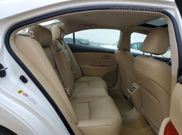 JTHBJ46G772068942 2023 LEXUS ES White Widok tylnych siedzeń