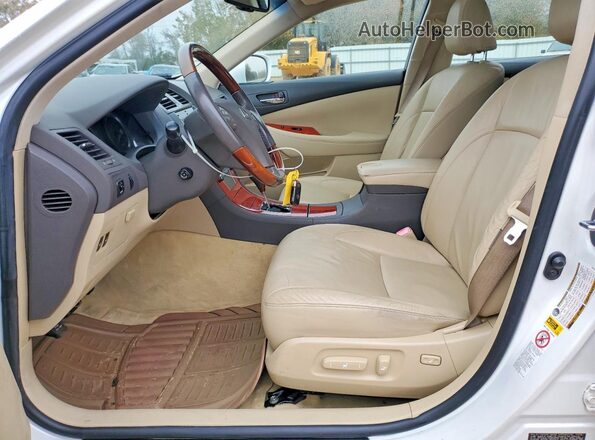 JTHBJ46G772068942 2023 LEXUS ES White Widok wnętrza z przodu