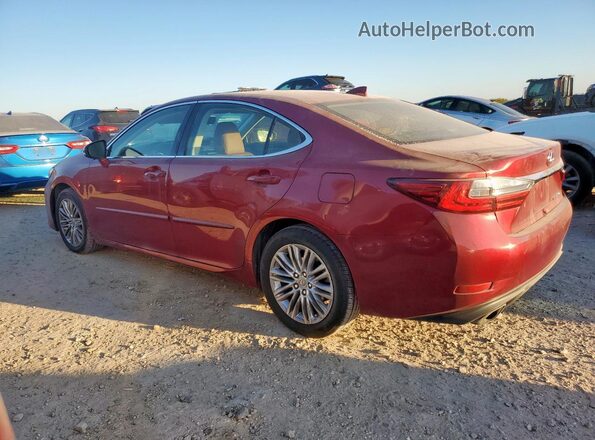 JTHBK1GG0G2223311 2016 LEXUS ES Maroon Trasero izquierdo