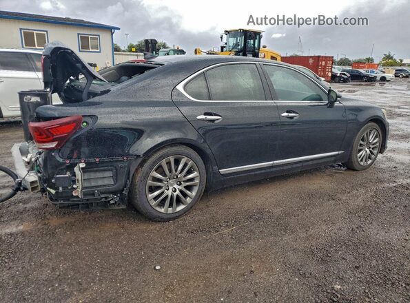 JTHBL5EF1G5142024 2016 LEXUS LS Черный Задняя правая четверть
