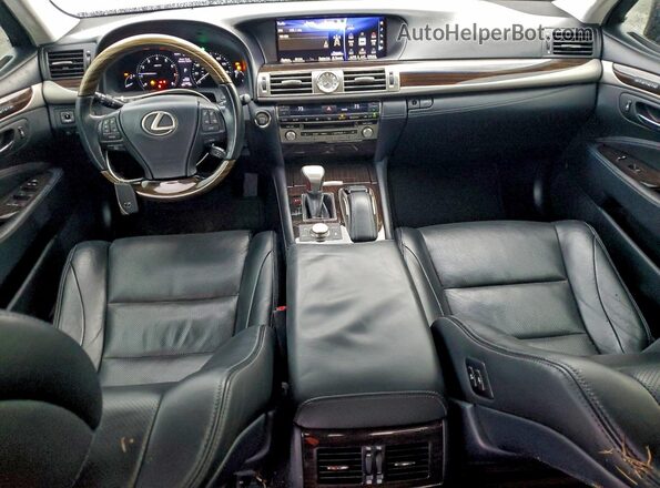 JTHBL5EF1G5142024 2016 LEXUS LS Черный Вид панели приборов