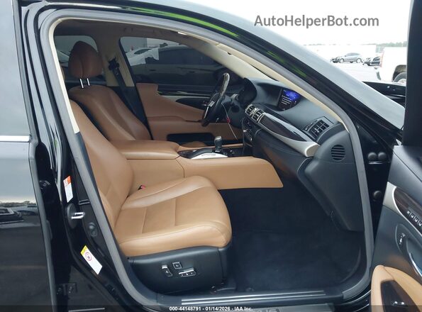JTHBL5EF1H5143935 2017 LEXUS LS 460 Black Front interior view