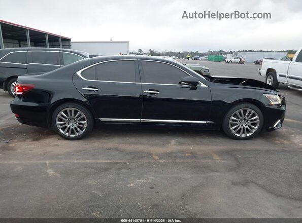 JTHBL5EF1H5143935 2017 LEXUS LS 460 Black Rear interior view