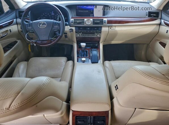 JTHBL5EF8H5144113 2017 LEXUS LS Black Вид панелі приладів