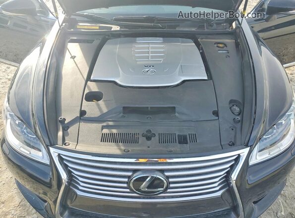 JTHBL5EF8H5144113 2017 LEXUS LS Black Вид задньої частини салону