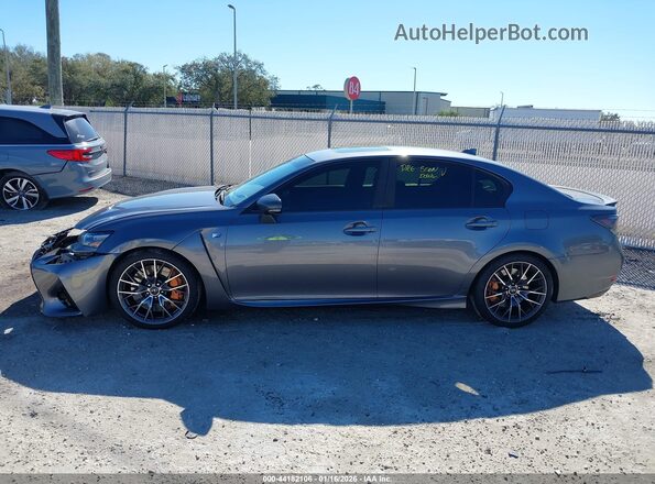 JTHBP1BL2GA000635 2016 LEXUS GS-F Gray 