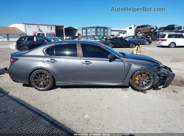 JTHBP1BL2GA000635 2016 LEXUS GS-F Gray Widok wnętrza 360 stopni