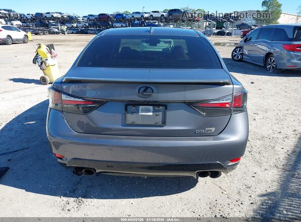JTHBP1BL2GA000635 2016 LEXUS GS-F Gray 