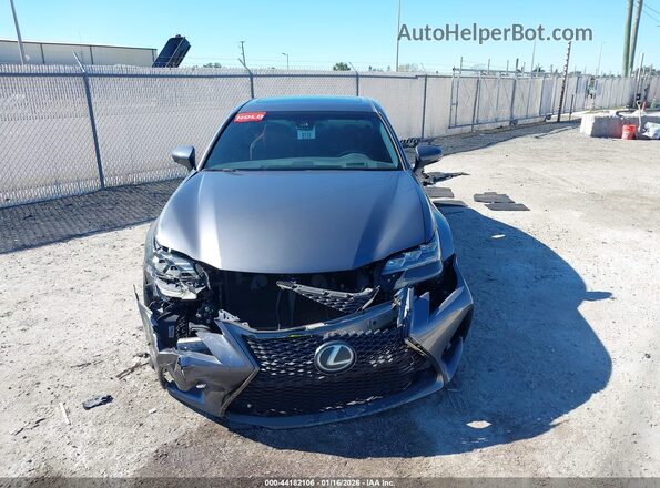 JTHBP1BL2GA000635 2016 LEXUS GS-F Gray Widok wnętrza z tyłu