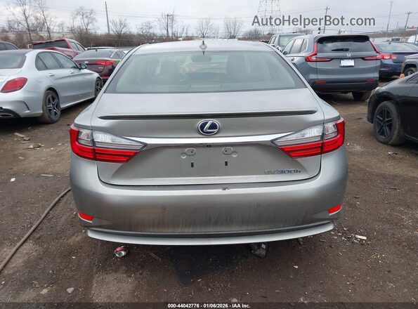 JTHBW1GG0G2115680 2016 LEXUS ES 300H Silver 