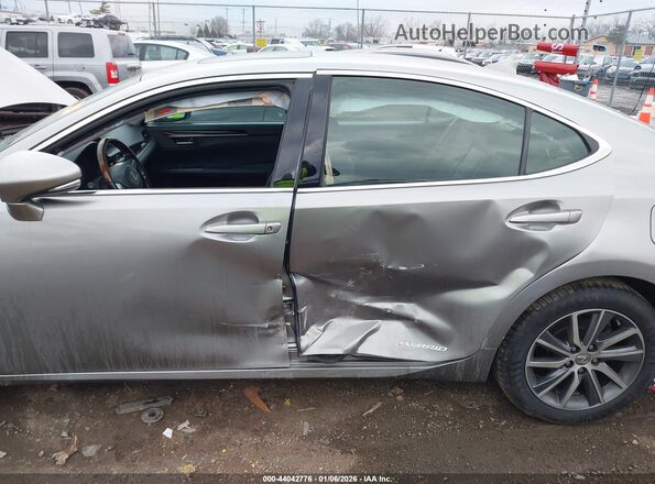 JTHBW1GG0G2115680 2016 LEXUS ES 300H Silver წინა ხედი
