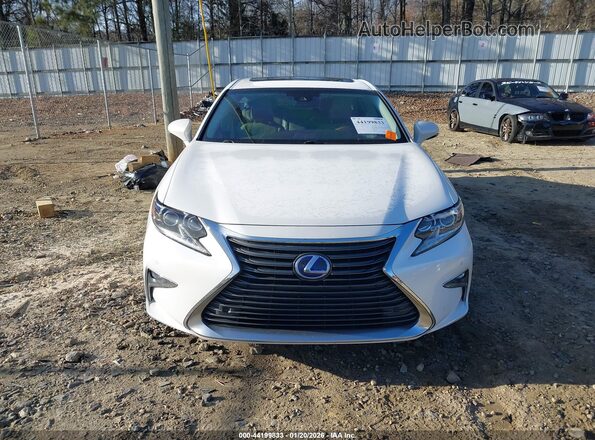 JTHBW1GG0H2145134 2017 LEXUS ES 300H White Սարքավորումների վահանակի տեսք