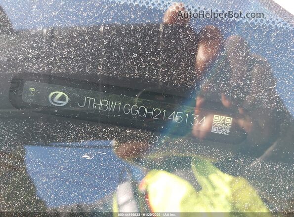 JTHBW1GG0H2145134 2017 LEXUS ES 300H White 