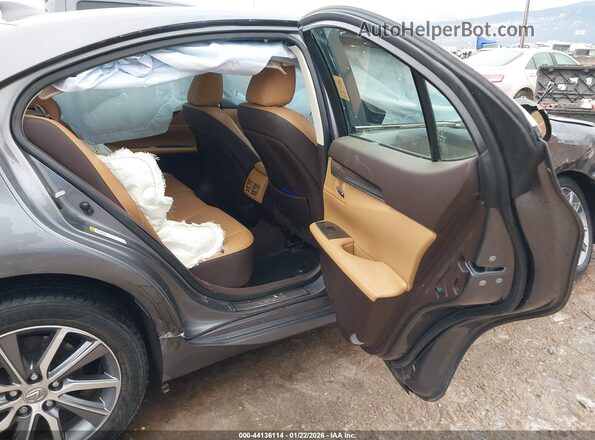 JTHBW1GG2G2108987 2016 LEXUS ES 300H Gray VIN კოდის სტიკერის ხედი