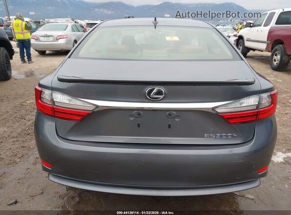JTHBW1GG2G2108987 2016 LEXUS ES 300H Gray 
