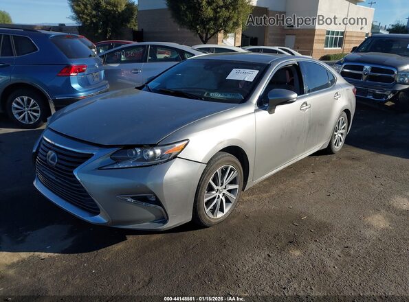 JTHBW1GG3H2140509 2017 LEXUS ES 300H Серебряный Передняя левая четверть