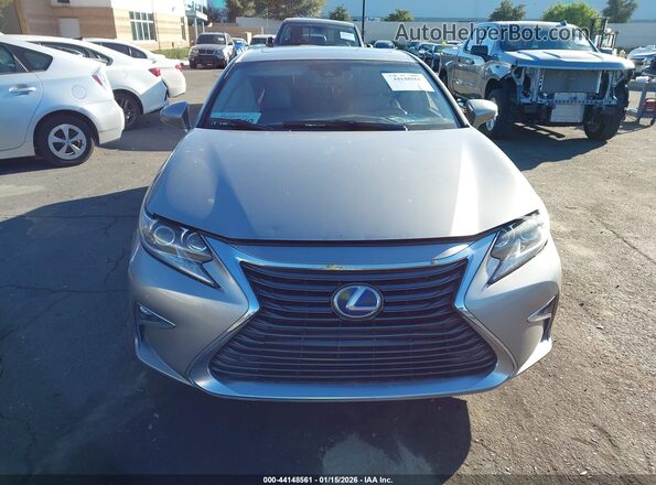 JTHBW1GG3H2140509 2017 LEXUS ES 300H Серебряный Вид щитка приборов
