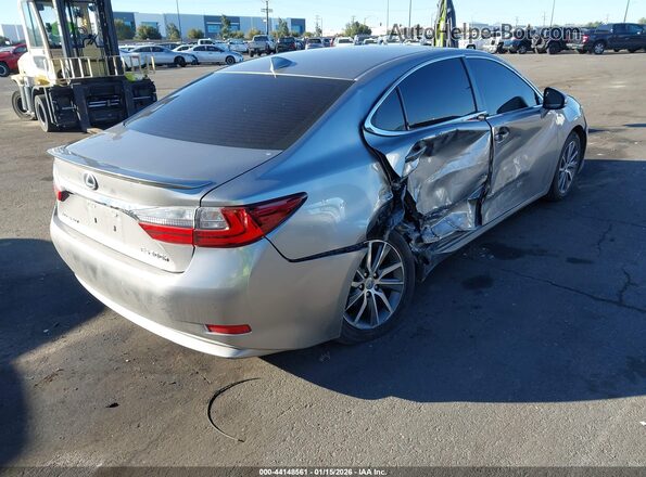 JTHBW1GG3H2140509 2017 LEXUS ES 300H Серебряный Задняя правая четверть