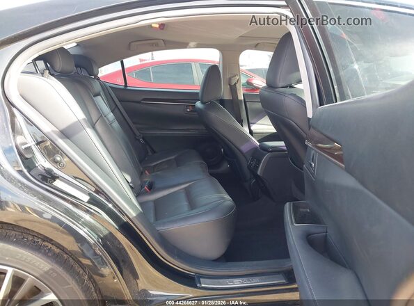 JTHBW1GG6J2167404 2018 LEXUS ES 300H Black VIN კოდის სტიკერის ხედი