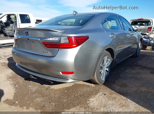 JTHBW1GG7G2123985 2016 LEXUS ES 300H  Задня права чверть