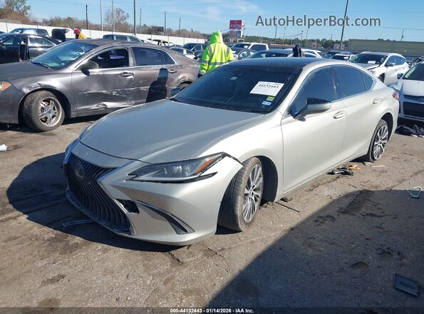 JTHBZ1B12K2001019 2019 LEXUS ES 350 Beige Առջևի ձախ երեք քառորդ տեսարան