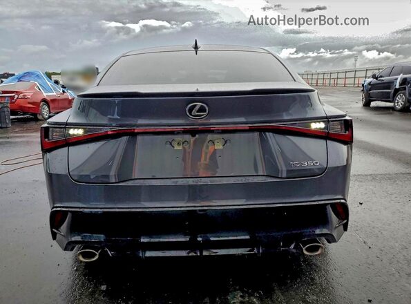 JTHBZ1B22S5086340 2025 LEXUS IS Charcoal Вид ззаду
