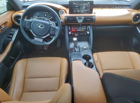 JTHBZ1B25S5083383 2025 LEXUS IS Black Dashboard view