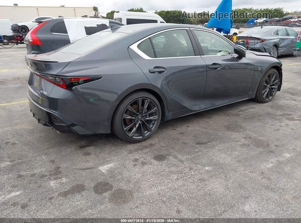 JTHBZ1B27S5085121 2025 LEXUS IS 350 Gray Задня права чверть