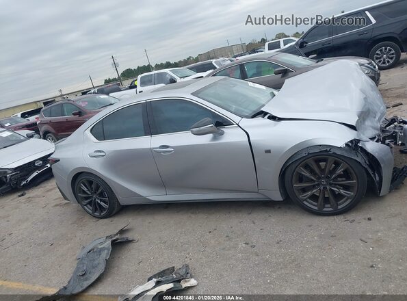 JTHBZ1B28S5091199 2025 LEXUS IS 350 Silver Widok wnętrza z tyłu