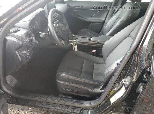 JTHBZ1B2XS5086490 2025 LEXUS IS Black Widok wnętrza z przodu