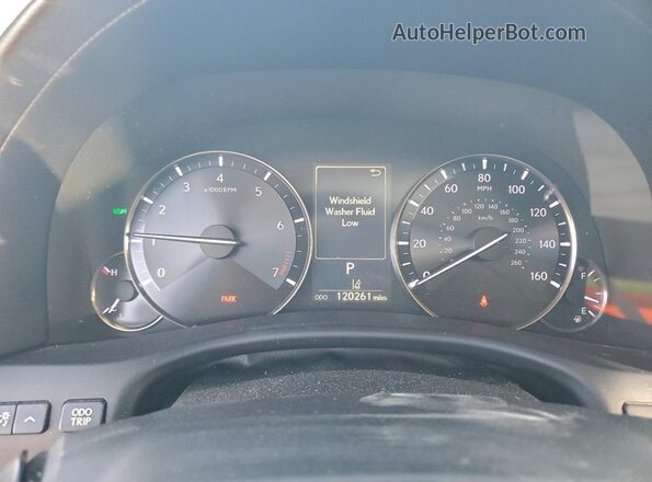 JTHBZ1BL1GA007408 2016 LEXUS GS White Widok zestawu wskaźników