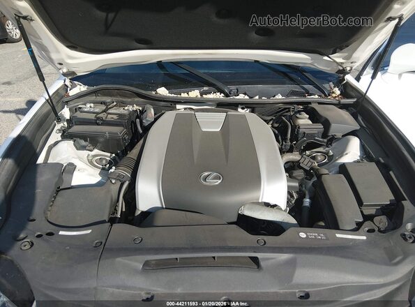 JTHBZ1BL2JA012396 2018 LEXUS GS 350 White Вид ззаду