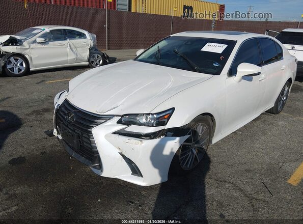 JTHBZ1BL2JA012396 2018 LEXUS GS 350 White Передня ліва чверть