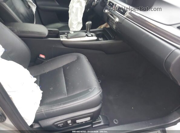 JTHBZ1BL2JA016772 2018 LEXUS GS 350 Tan Вид салону спереду