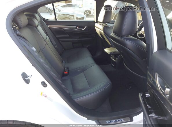 JTHBZ1BL3JA014822 2018 LEXUS GS 350 White VIN կոդի պիտակի տեսք