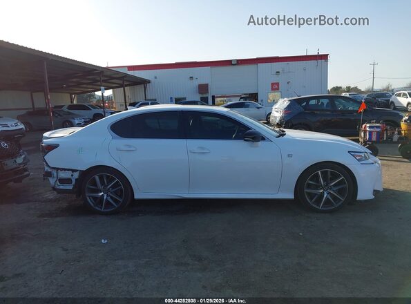 JTHBZ1BL3JA014822 2018 LEXUS GS 350 White Սալոնի 360 աստիճան տեսք