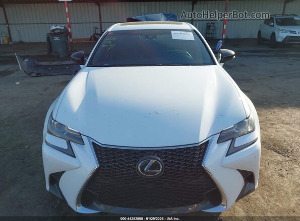 JTHBZ1BL3JA014822 2018 LEXUS GS 350 White Սալոնի հետևի տեսք