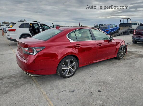 JTHBZ1BL4GA001442 2016 LEXUS GS Red Tył prawy