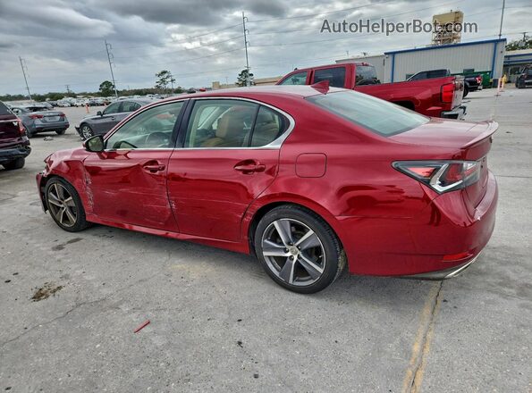 JTHBZ1BL4GA001442 2016 LEXUS GS Red Tył lewy