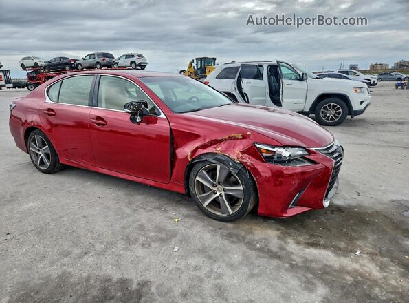 JTHBZ1BL4GA001442 2016 LEXUS GS Red Przód prawy
