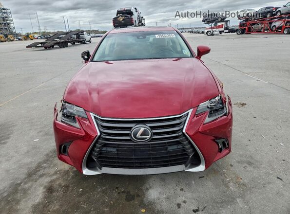 JTHBZ1BL4GA001442 2016 LEXUS GS Red Widok z przodu