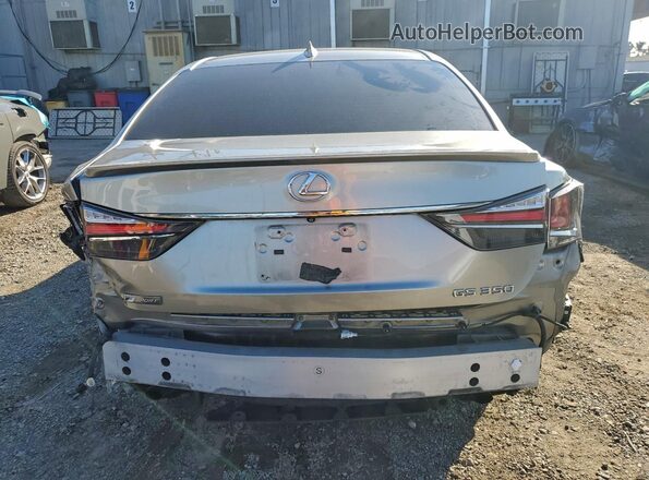 JTHBZ1BL4HA008571 2017 LEXUS GS Silver Widok z tyłu